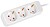 Regleta Lanberg 3 tomadas Schuko branca 1,5m PS0-03F-0150-W - imagem 1