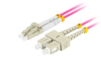 FO-LUSU-MD41-0010-VT Cabo de fibra óptica lanberg multi LC ...