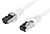 Cable Red Lanberg Latiguillo CAT.8.1 S/Ftp Lszh CU 0.5M Branco Fluke Passed PCF8-10CU-0050-W - imagem 1
