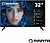 TV LED Frameless 32” HD HDMI DVB-T2/T/C Manta MATV001LHN32 - imagem 1