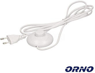 G-OR-AE-1395/W : Cabo Alimentação C/ Interruptor 2m Branco...