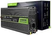 Conversor 12V-230V 2000W Onda Modificada GREEN CELL INV10