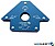 Esquadro Magnético P/ Soldadura 45/90/135º 22.5kg HOGERT HT3B651 - imagem 1