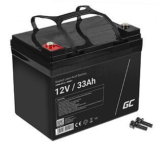 AGM21 : Bateria Chumbo Gel AGM 12V 33A GREEN CELL