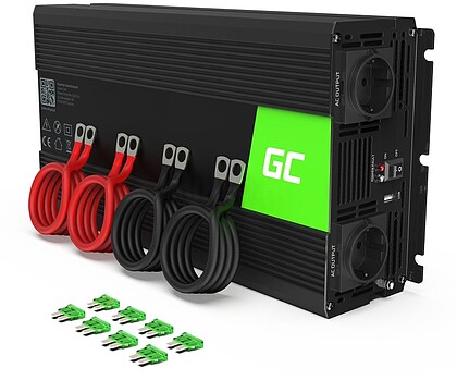 INV15 : Conversor 12V-230V 3000W Onda Pura GREEN CELL