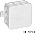 Caixa De Derivação Estanque C/ 12 Entradas 75X75X41mm ORNO OR-JB-13802/W