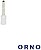 Terminal Ponteira Isolado 0.5mm 100x Branco ORNO OR-KK-8100/0.5/8 - imagem 1