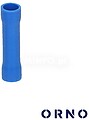 Terminal Redondo Isolado 2.5mm² 10x Azul ORNO OR-KK-8109/2.5/B1