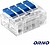 Ligador Rápido C/ Patilha 4 Condutores 0.75-4mm² 4x ORNO OR-SZ-8017/4/B4 - imagem 1