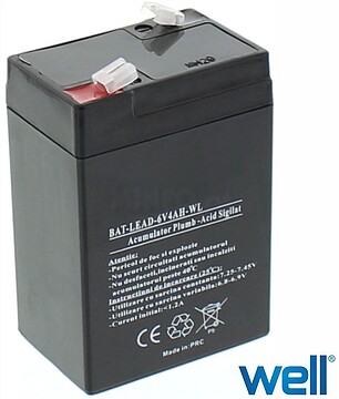 G-BAT-LEAD-6V4AH : BATERIA CHUMBO 6V 4A
