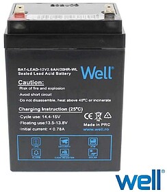 BAT-LEAD-12V2.6AH : Bateria Chumbo 12V 2.6A