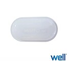 Painel Led Oval Aplique 18W IP54 1800LM 6500K WELL LEDBHOC-LUSTER18