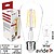 Lâmpada LED E27 Dimável Filamento 7W 230V 2500K 725lm AVIDE ABLFST57WW-7W-DAC - imagem 1