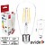 Lâmpada LED E27 ST57 Filamento 7W 230V 2700K 806lm AVIDE ABLFST57WW-7W - imagem 1