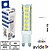 Lâmpada LED G9 4.2W 230V 6400K 450lm AVIDE ABG9CW-4.2W - imagem 1