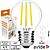 Lâmpada LED E27 Globo Filamento 4.5W 230V 4000K 470lm AVIDE ABLFMG27NW-4.5W - imagem 1
