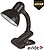 Candeeiro Secretária 1xE27 60W C/ Mola Preto AVIDE ABDL-CLIP-B-60W - imagem 1