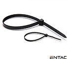 Conjunto 50 Braçadeiras Nylon 2.5x100mm Preto ENTAC ECT-2.5-100-B