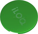 Capa para chave inteligente - Cor verde - Instalação fácil e rápida - Compatível com Iloq-KEY-S5 - Pacote de 100 unidades ILOQ-KEY-S5-COVER-GREEN