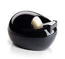 Dispensador de Fita Adesiva Scotch - para Fitas de até 19mm x 7,5m - Inclui Fita Adesiva - Estilo Moderno - Cor Preta C36-B-EU