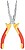Alicates de ponta larga isolados VDE de 6” WORKPRO G-21124 - imagem 1