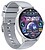 XO J11 Relógio Inteligente Smartwatch Ecrã Redondo 2.06” HD - Assistente de Voz - Controlo de Música - Sempre Ligado - Chamadas BT - IP68 - Cor Prata - imagem 1