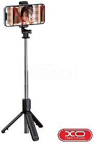 SS09 : Vara Telescópica Monopod P/ Selfies C/ Função Trip...
