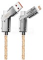 Cabo USB 4 em 1 Multifuncional XO NB276 - 60W - 1 Metro - RGB - Cor Prata