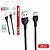 Cabo USB-A Macho/ USB-C Macho 2m Preto XO NB200-USBC-BK/2 - imagem 1