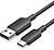 CTQBF: Cabo USB 2.0 Tipo-C Vention CTQBF/ USB Tipo-C Macho - USB Macho/ Até 60W/ 480Mbps/ 1m/ Preto - imagem 1