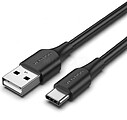 Cabo USB Tipo-C Vention CTHBC/ USB Tipo-C Macho - USB Macho/ 25cm/ Preto