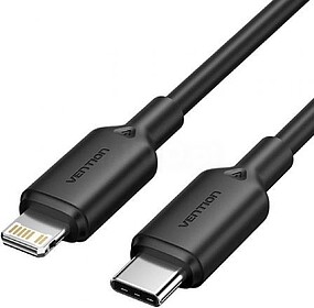 Cabo Vention USB 2.0 Tipo C a Lightning - Conector Niquelado...