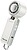 Vention PBC Ventoinha de Mão - Velocidade Máxima 13000RPM - Nível Regulável de 1 a 100 - Função Frio - Bateria de 3000mAh - Ecrã LED - Ligação USB-C - Leve e Compacto - Cor Branco PBCW0 - imagem 1