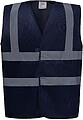 Colete de alta visibilidade tam: L cor: Navy : Yoko YHVW100