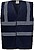 Colete de alta visibilidade tam: L cor: Navy : Yoko YHVW100 - imagem 1