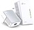 Kit TP-Link Adaptadores PLC/Powerline WiFi 600Mbps com 2 Portas Ethernet 10/100mbps - imagem 1