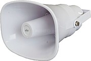 Megafone de compressão Uniview 15 W - Suporta transmissão com Uniview NVR - Armazenamento integrado - Suporta áudio bidirecional - PoE ¦ 122 dBSPL ¦ -37 dBV/Pa ¦ Alarme - IP66 ¦ Interface Web UV-IPS302015-S