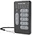 NANLITE RGB Remote control RC-C2 Ajuste sem fio o brilho e o calor, o matiz e a saturação das luzes LED Nanlite e Nanlux NLWS-RC-C2 - imagem 1
