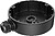 Caixa de conexões - Para câmaras dome - Apto para uso exterior - Instalação em tecto ou parede - Passador de cabos - Cor preto DS-1280ZJ-DM8(Black) - imagem 1