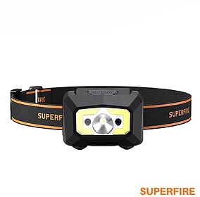 X30-SF : Lanterna de Cabeça C/ Sensor Mov. 5W 338lm IP44 SU...