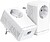Kit : Mecursys Powerline AV600 Passtrought Starter Kit MP300P - imagem 1