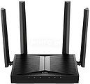 Roteador Cudy WiFi 7 2.5G Dual Band BE3600 - Velocidade até 1000Mbps - 4 Portas - 4 Antenas Fixas de 5dBi - Tecnologia MU-MIMO - Cor Preta WR3600H