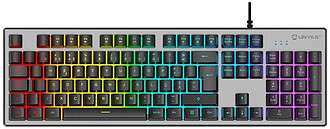 UK505450 Teclado Gaming USB Unykach Nova K244 (Português) -...
