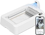 Arenero para Gatos Autolimpiable PetKit PuroBot Crystal Duo com Cubierta/ Controlo desde APP/ Branco T7-W1-EU