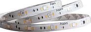 Kit de extensão de fitas LED Aqara T1 (1m) - Zigbee 3.0/ Matter over Zigbee - Requer o AQARA HUB 3.0 - Repetidor Zigbee - 50.000 Horas de vida - Compatível com Apple Homekit, Google, Alexa AQ-RLSE-K01D