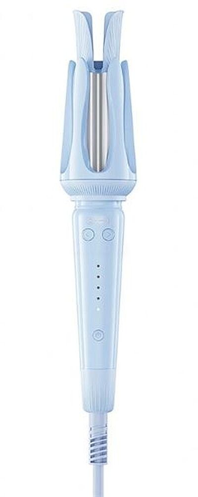Modelador de Cabelo - 40W - Ponta 360 - Auto-enrolamento - Controlo de Temperatura Digital com 4 Níveis - Desligamento Automático - Cor Azul XO CF40