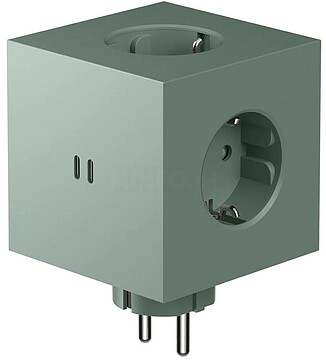 SS59165 : AVOLT - Carregador AC Square 2 (oak green)