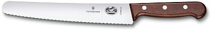 5.2930.22G FACA DE PÃO E PASTELARIA, MADEIRA DE BORDO, 22CM