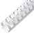 Argolas PVC Encadernar 32mm Ovais Transp. 310 Folhas 50un 1713069 - imagem 1