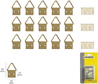 Pendura Quadros Argola Nº1 (Blister 15 peças)